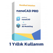 NanoCAD PRO - 1 Yıllık Kullanım